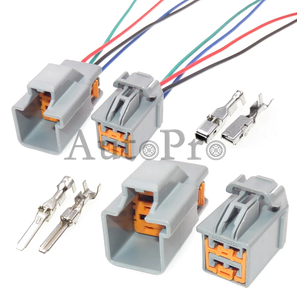 

1 Set 4 Hole 7283-6446-40 Automobile Accessories 7282-6446-40 AC Assembly Auto Plastic Housing Plug Car Wiring Terminal Socket