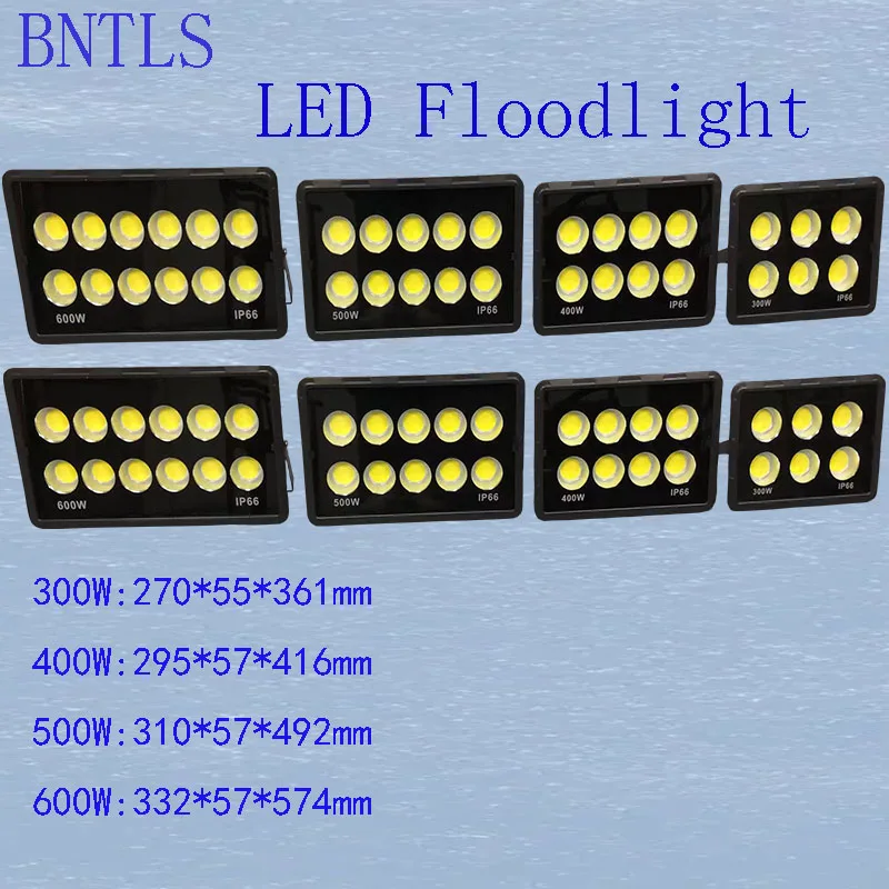 500W COB LED lights AC110V AC220V led floodligh   IP65 waterproof best outdoor led floodlights