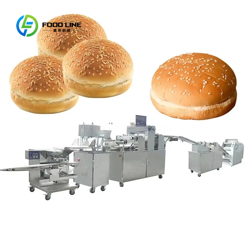 Machine à pain pour pains à burger personnalisés à haute productivité, 220V 380V, équipement de boulangerie industriel de haute qualité