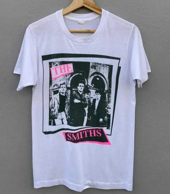 The Smiths T-Shirt Short Sleeve Cotton Black, Mom gift, Best, Fan Gift