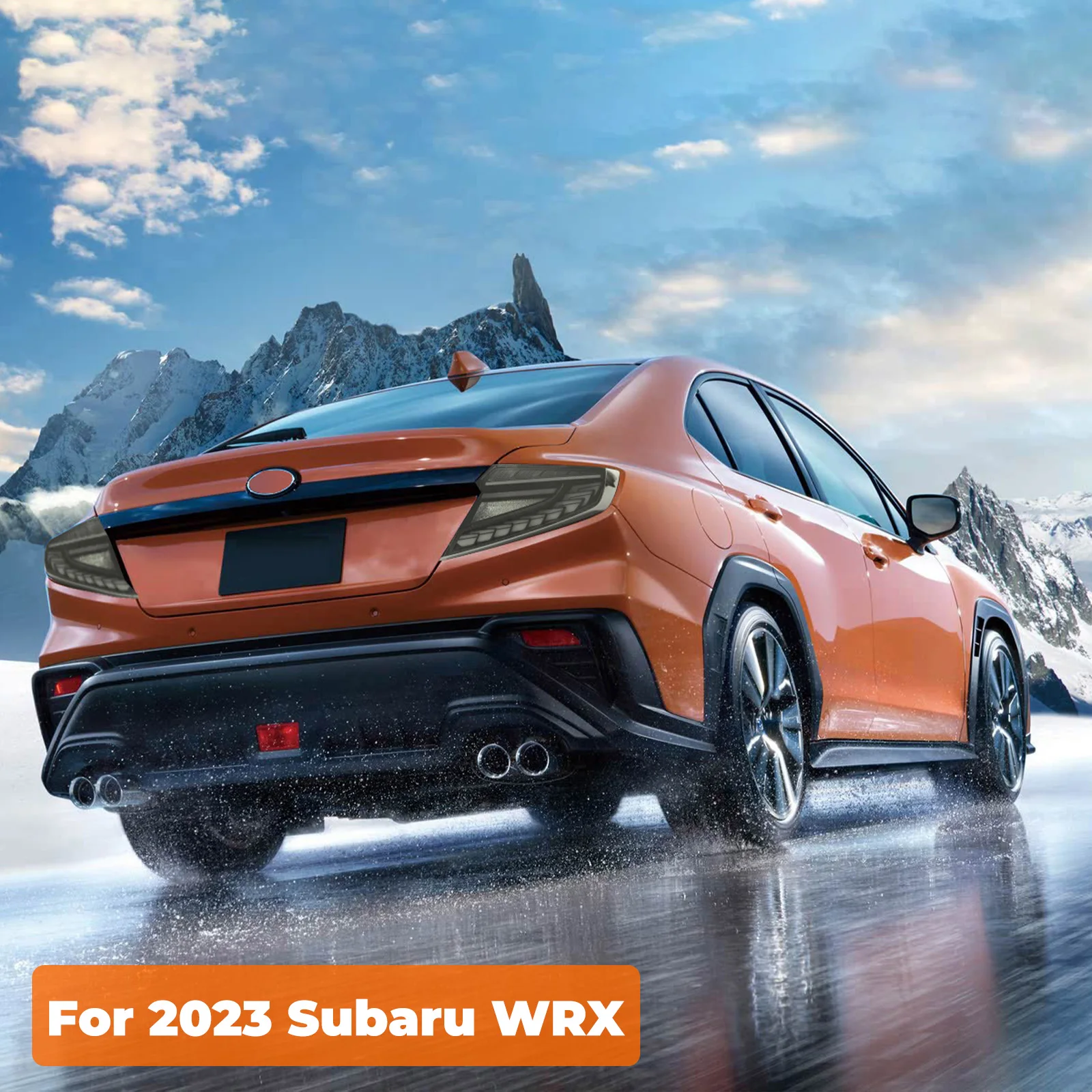 

For Subaru WRX 2023-2025 Dynamic LED Tail Lights, Sequential Turn Signal Taillamp Assembly