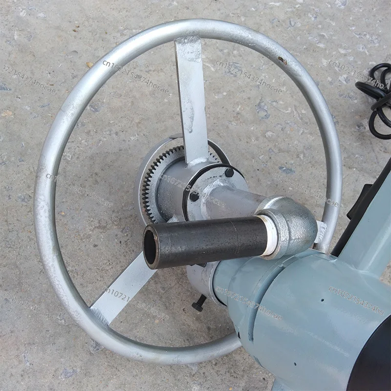 Customized High Power Torque Water Well Drilling Rig 60m Depth Electric Portable For Farm Irrigation Livestock Breeding