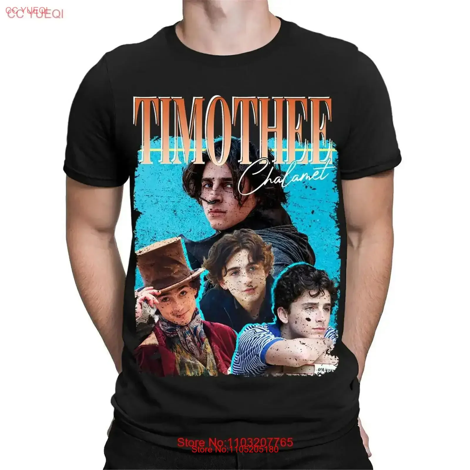 Timothee Chalamet TV Actor Retro Vintage T Shirt Top TA 17 vintage Washed Comfortable Stretched graphic designer clothes Casual