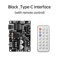 Bluetooth 5.0 Audio Decoding Board DC3.7-24V Sound Receiver Module Stereo Decoder With Remote Control