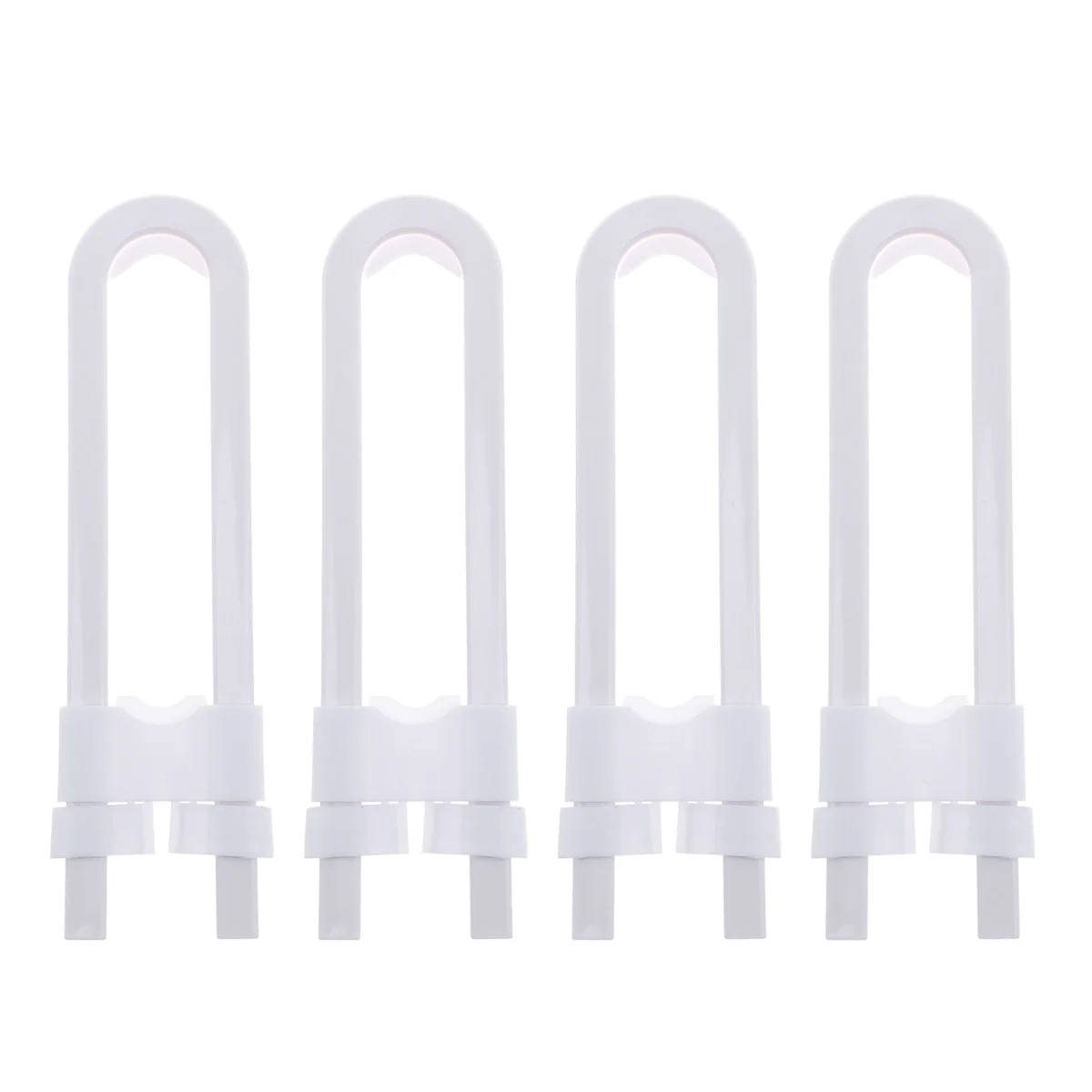 

Pack of 4 Child Safety Cabinet Latches For Baby Safe Closet Kitchen Door U-Shaped Lock Cabinet Lock Baby