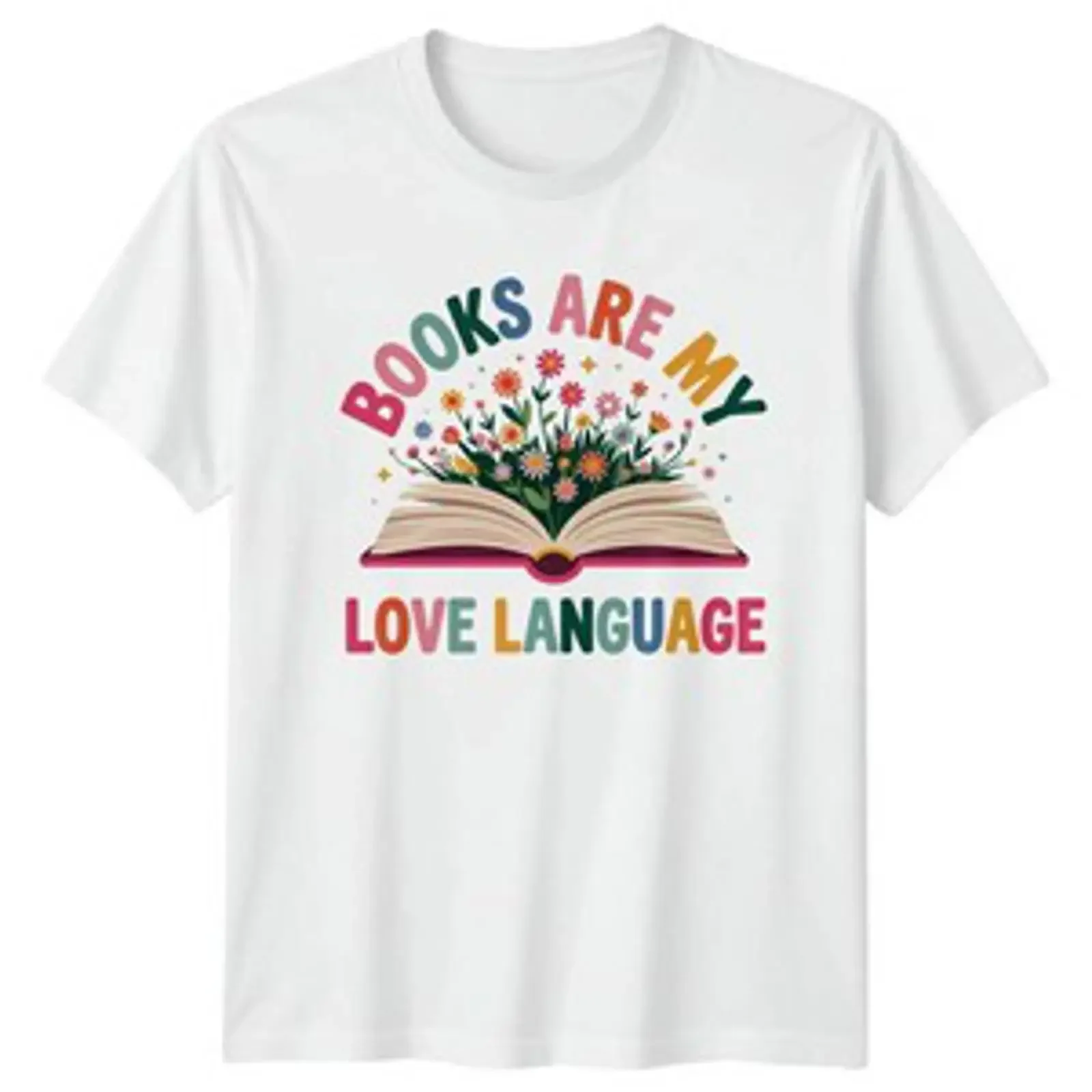 Bücher sind meine Liebe Sprache Lesen Hobbys Herren T Shirt Damen Grafik vintage Washed fashion Casual Stylish Breathable