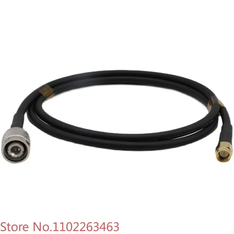 TNC to SMA male adapter RG58 cable encrypted shielding TNC-J male to SMA-J extension cable