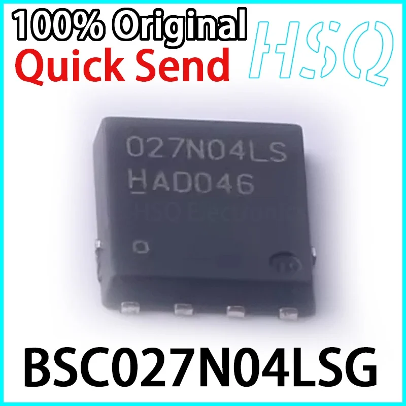 2PCS New Original BSC027N04LSG Screen Printed 027N04LS TDSON-8 Field-effect MOSFET in Stock