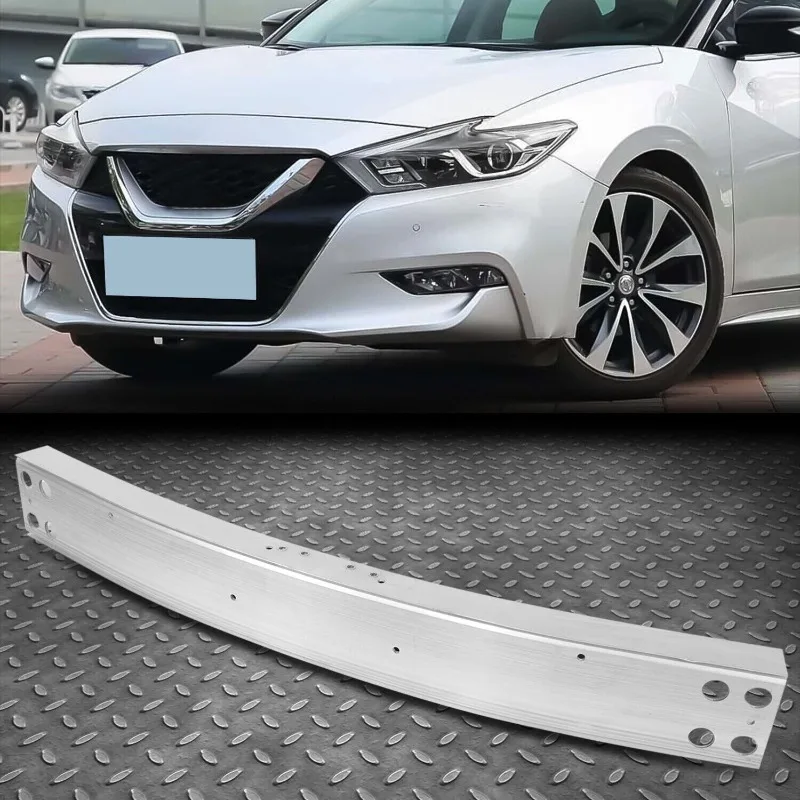 

US For 2019 Nissan Maxima OE Style Steel Aluminum Front Bumper Reinforcement Bar