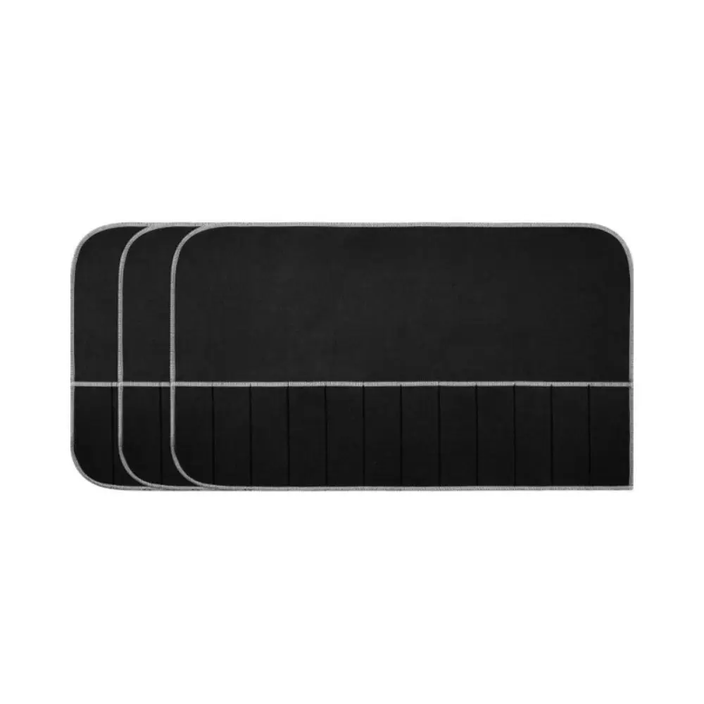 Multi-functional Felt Silverware Storage Bag Anti Tarnish Large Capacity Cutlery Pouch Utensils Organizer Home