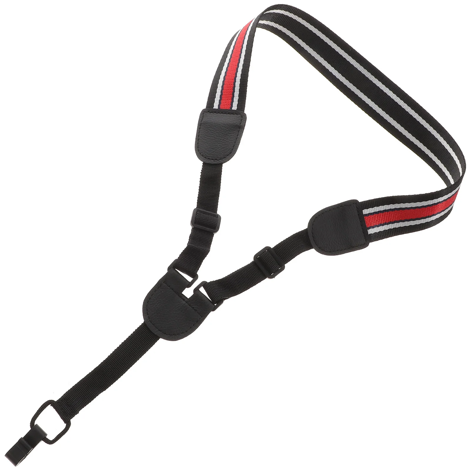 حزام القيثارة من النايلون بطول قابل للتعديل، تصميم مريح للعب لافتة للنظر، ملحق حزام القيثارة