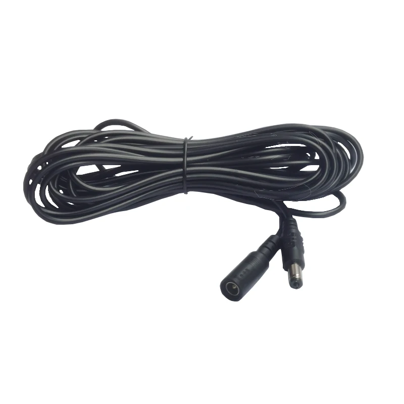DC 12V Power Adapter Extension Cord 5.5x2.1mm Female to Male Plug for CCTV/IP Surveillance Camera Power Extension Cable