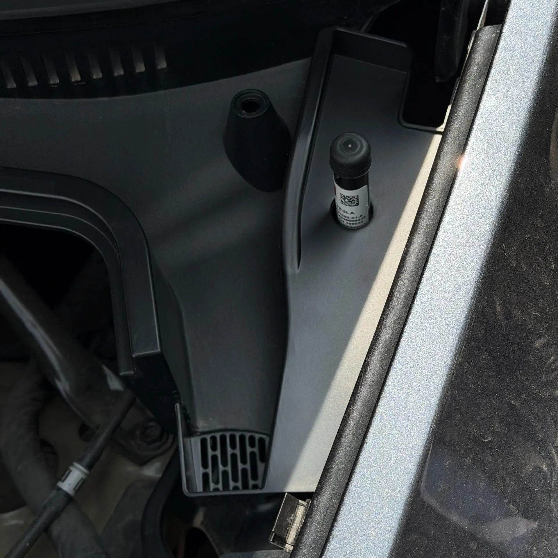 Für Tesla Model Y L 2026 Vorderer Kofferraum Wasserführungsrille Anti-Blockier-Abdeckung Juniper 2025 Frunk Schmutzfilter Schutz Zubehör – Detail 6