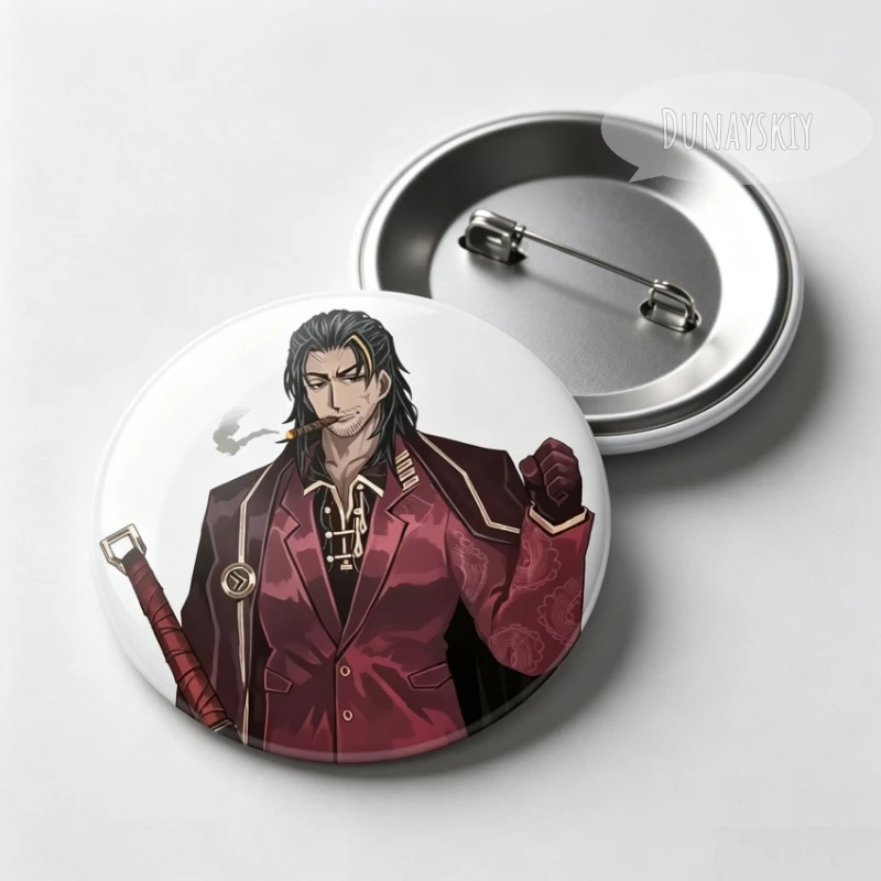 Limbus Company Leiheng Cosplay Costume Thumb Dongsorato Full Set Red Formal Suit With Long Coat Gold Trim & Top Hat Comic Con - view 6