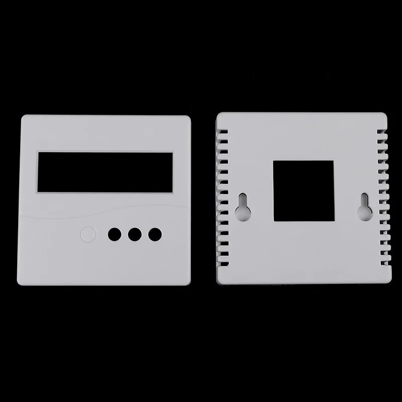 1PCS DIY White Case For LCD1602 Meter Tester With Button 86 Plastic Project Box Enclosure