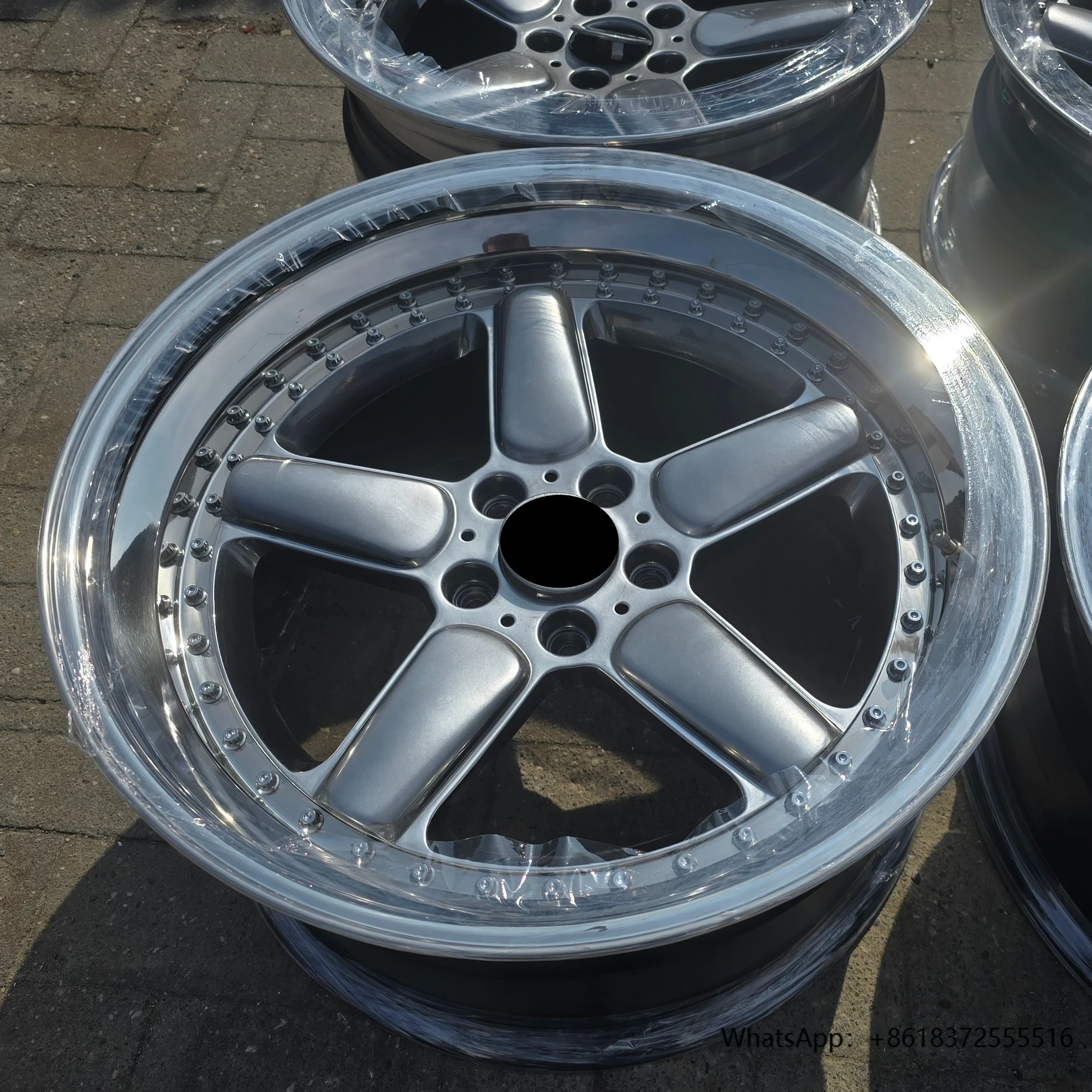 

Bku Forged 3 Piece 5X120 Wheels 16 17 18 Inch Custom Polished Alloy Car Rims for BMW E36 M3 E46 E39 Z8 G82 F95 M5 G01 M2 X3M
