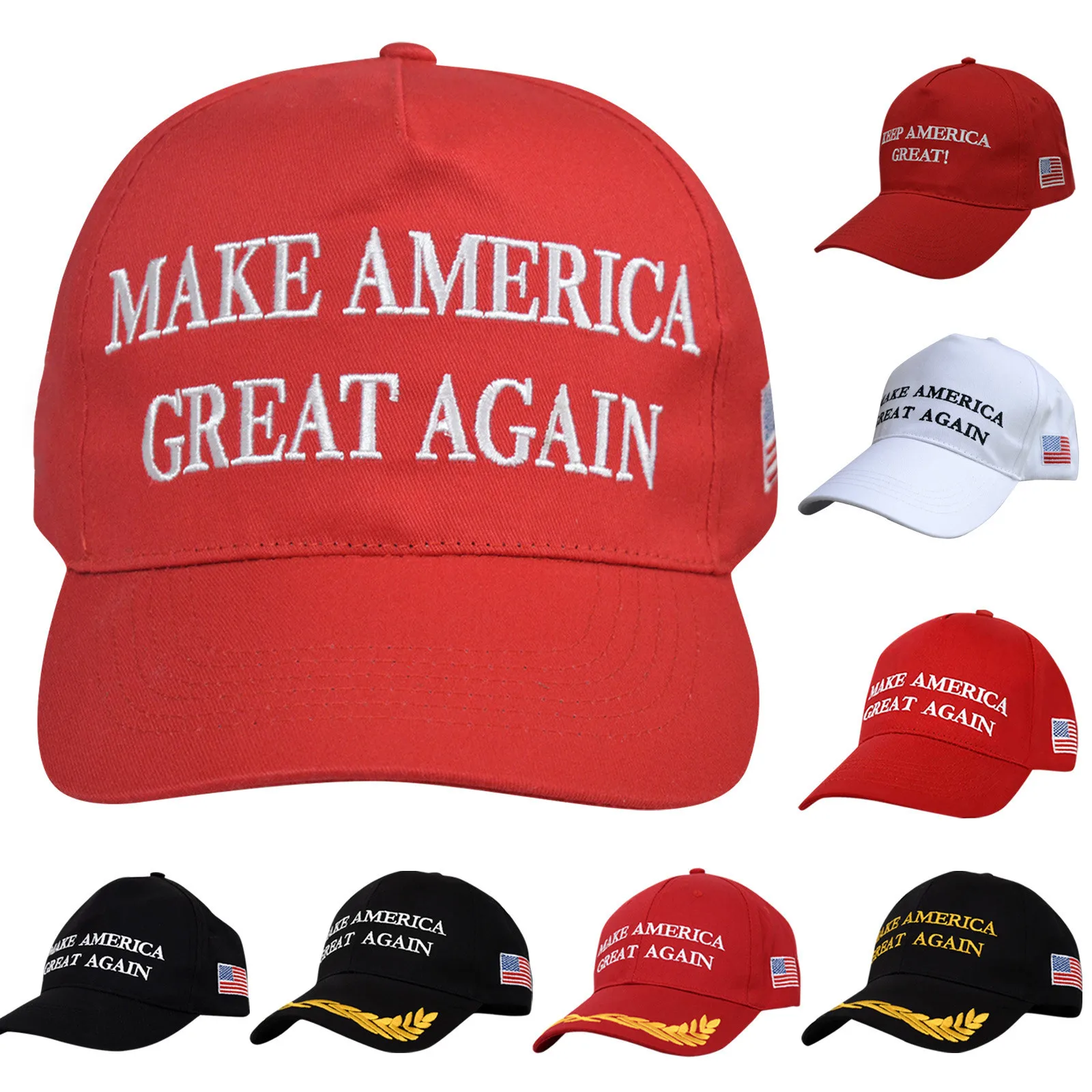 Trump Hat maga Hats Trump 2024 Hat Make America Great Again Adjustable Baseball Cap Festival Gifts Decoration