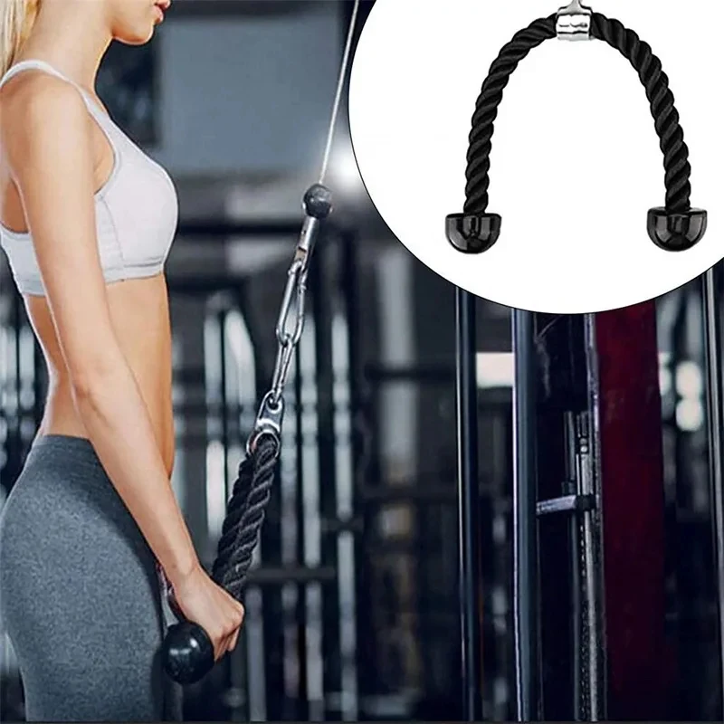Gym upgrades home fitness equipment Metal and pulley system weight lifting accessories wire pulling