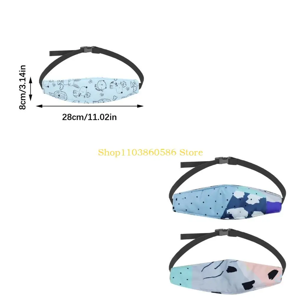 242A Cotton Infant Head Strap For Car Quick Assembly Without Tools For Daily Commute