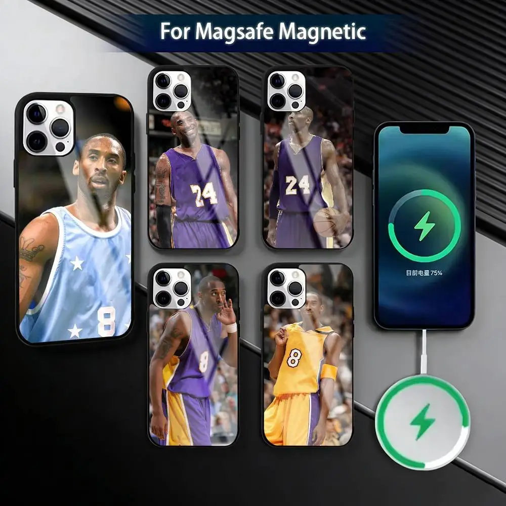Kobe Bryant  Phone Case For iPhone17,16,15,14,13,12,11 Plus,Pro Magnetic with Magsafe Wireless Charging