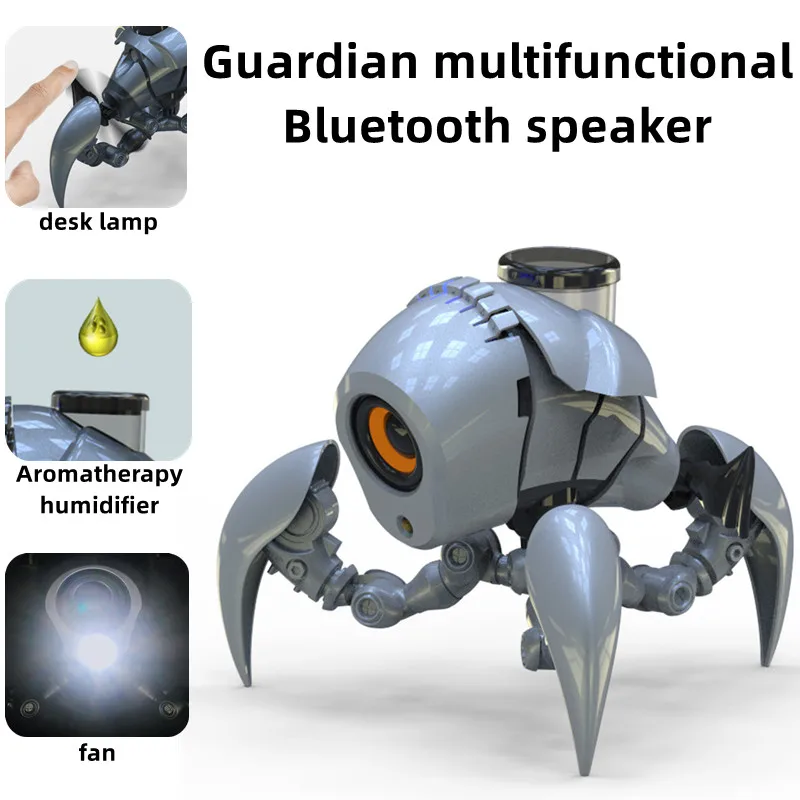 

Саундбар, увлажнитель воздуха для ароматерапии, вентилятор, настольная лампа Guardian, Многофункциональный сабвуфер для домашнего кинотеатра, Bluetooth-динамик