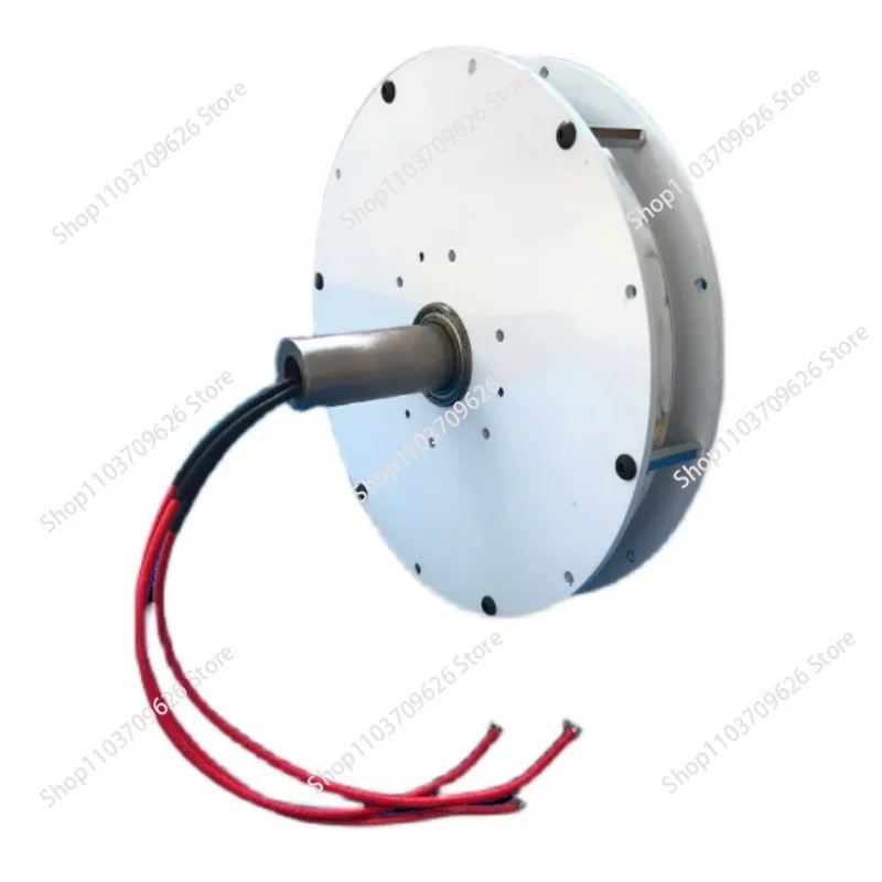 High Power External Rotor Coreless Generator Strong Magnetic Low Speed Low Resistance Breeze Power Generation High Efficiency