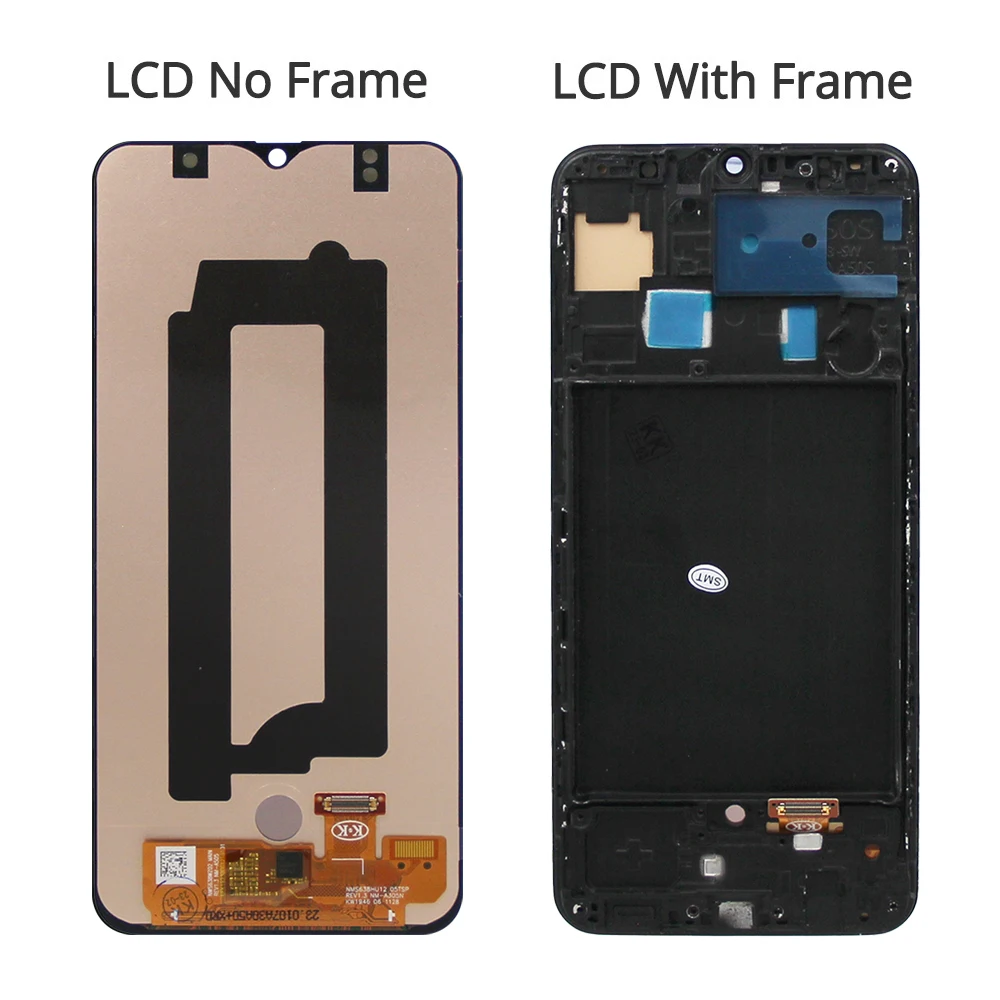 6.4\'\'A50S For Samsung For AMOLED A30 A50 A507F A507FN A5070 A507F/DS LCD Display Touch Screen Digitizer Assembly Replacement