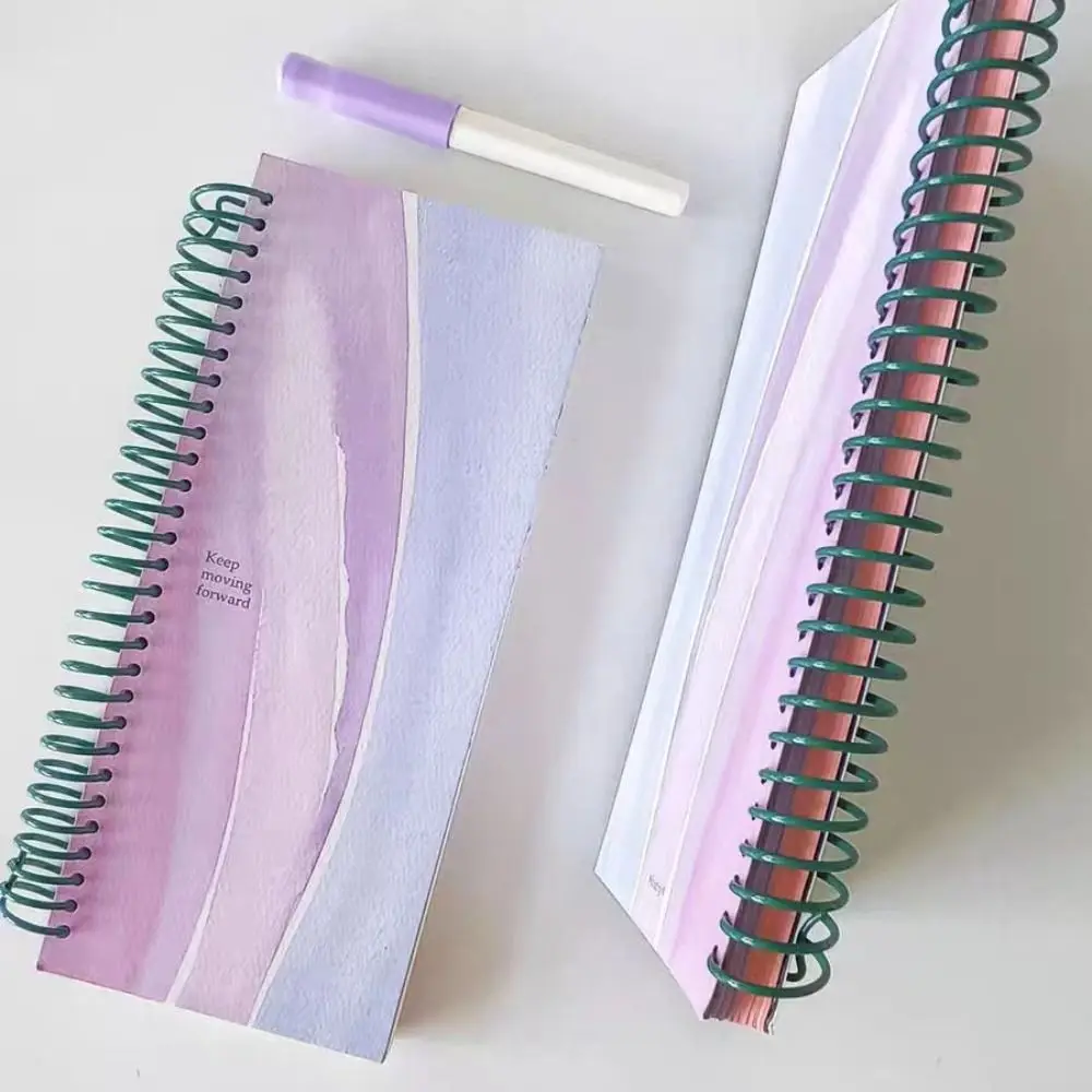 Multi Functional Colorful Coil Notebook Blank Inner Page Hardcover 2026 Planner To Do List Agenda Book Gift