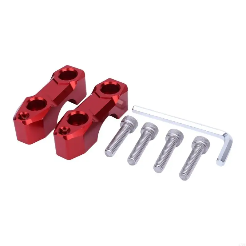 M76E Aluminum Motorcycle Bar Clamp Set Designed for Zontes 368G, with a Direct-Bolt Structure for Zontes Handlebar Mounting