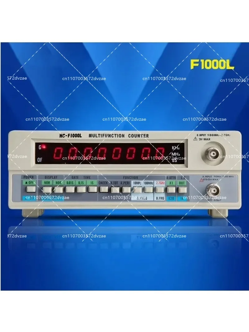 8 F2700L 2.7G Frequency Crystal Oscillator Meter Signal Counter Tester for Electronic Components