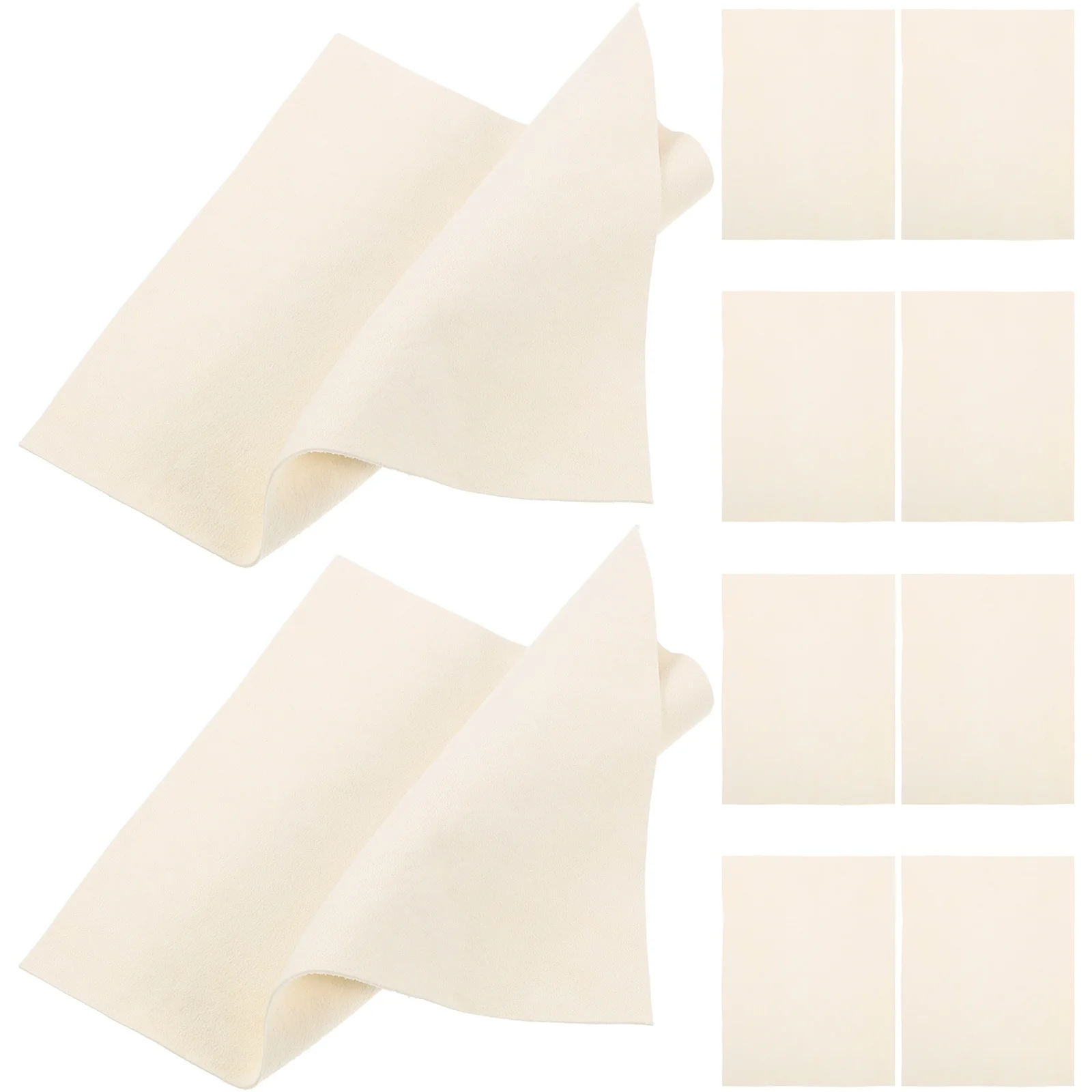 

10Pcs Microfiber Pottery Trimming Cloth for Clay Sculpture DIY Craft Absorbent Mud Working Towel Professional Ceramic Shaping