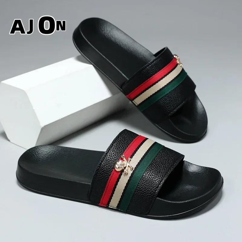 

Men Summer EVA Sports Slides Non Slip Size 39-45 Indoor Garden Beach Outdoor Casual Sandals