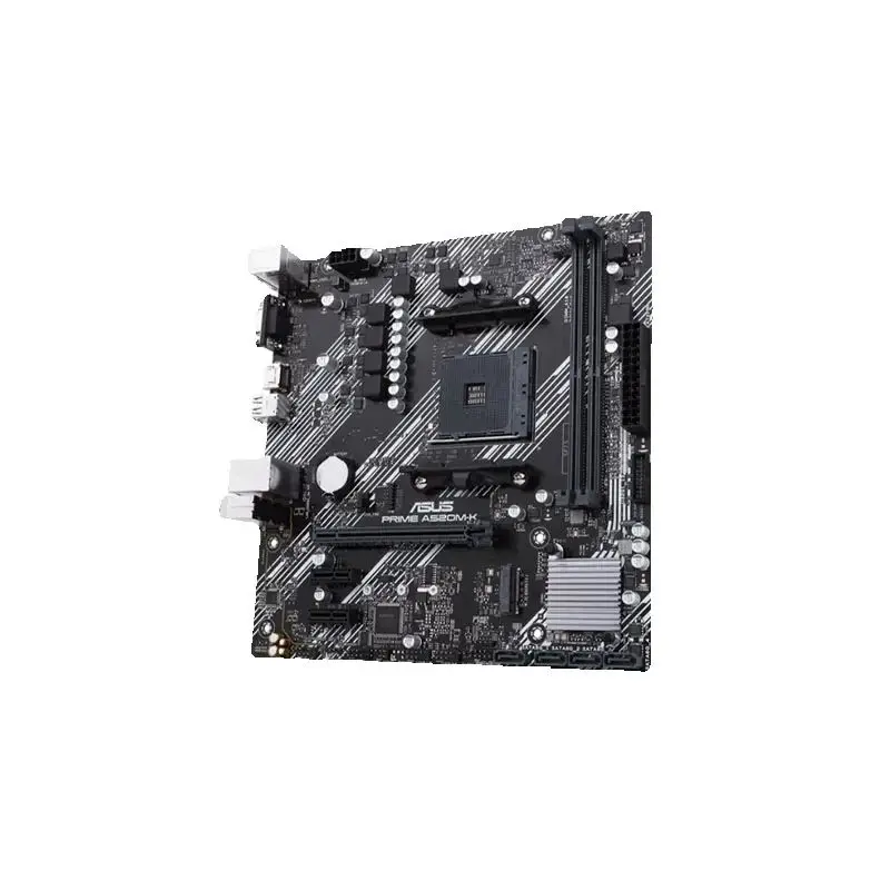 لوحة أم ASUS PRIME A520M K Micro ATX AMD A520 جديدة DDR4 M.2 USB3.2 Gen2 تدعم مقبس وحدة المعالجة المركزية لسطح المكتب Ryzen R9 AM4