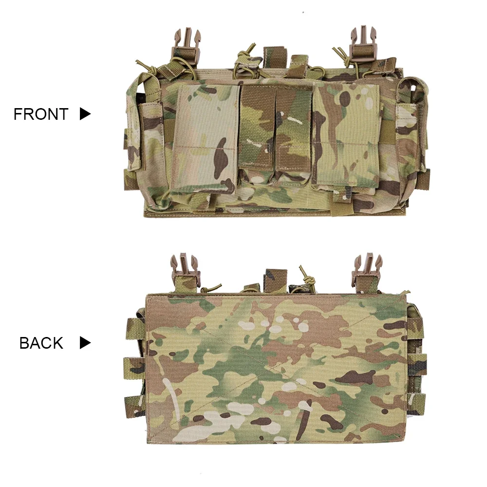 SINAIRSOFT-Sac de Magazine pour Airsoft DulChest Rig, Verre de html en Plein Air, Tir, Style Ressing Isabel IV, Placards Compatibles 5.56