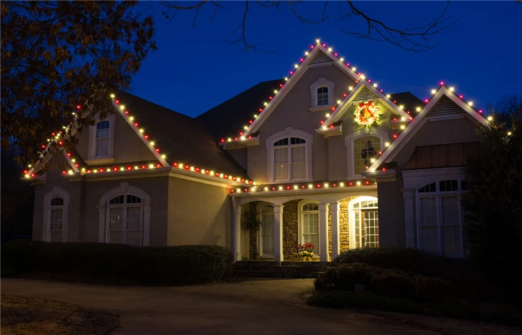 SPT-1 Wire C9 1000 Socket Spool Commercial Christmas Light Stringer