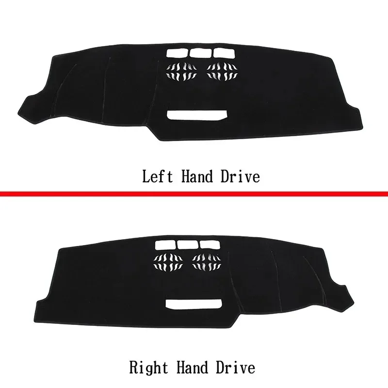 لمازدا CX-5 KF CX-8 2017-2022 لوحة سيارة سوداء تجنب لوحة مضيئة الشمس الظل السجاد حامي الكسوة الداخلية اكسسوارات السيارات