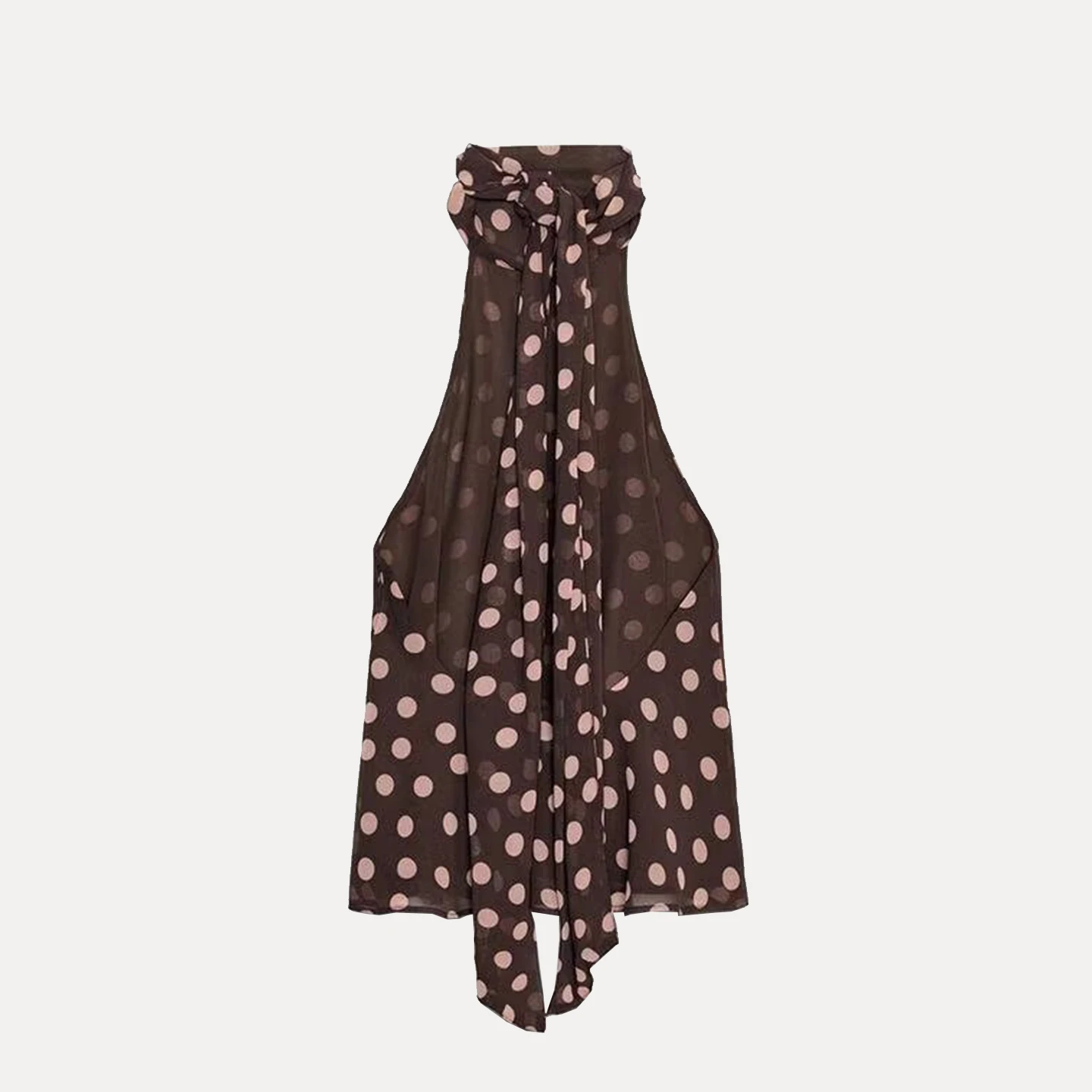 Z Faion Knot Ne Design Top da donna Ele Sle Primavera Estate Abbigliamento casual 00% Altro materiale