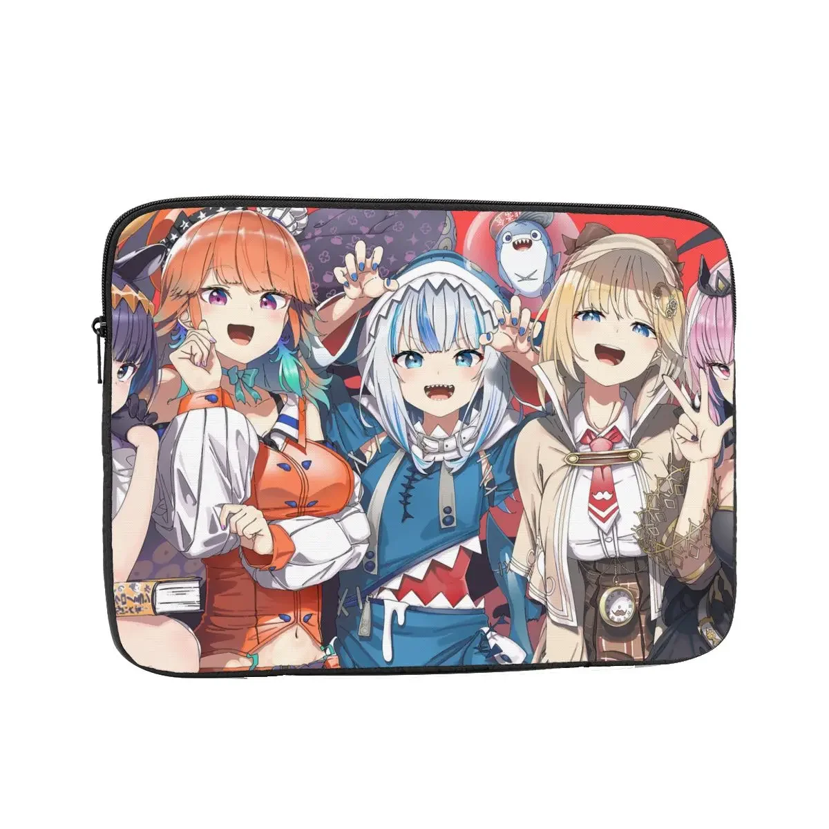 

Shockproof Case 12" 13" 15" 17" Men Women Hololive Gawr Gura Anime Laptop Sleeve Case Notebook Sleeve Cover Bag