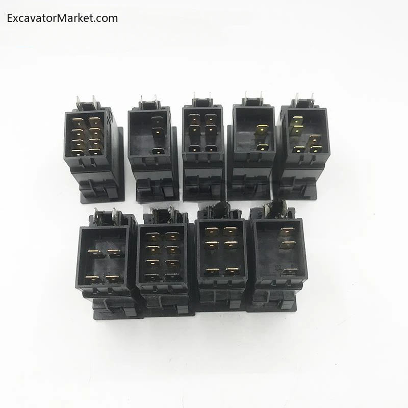 For  excavator accessories Volvo Lingong EC140 210B 240B 360 wiper headlight switch button button accessories