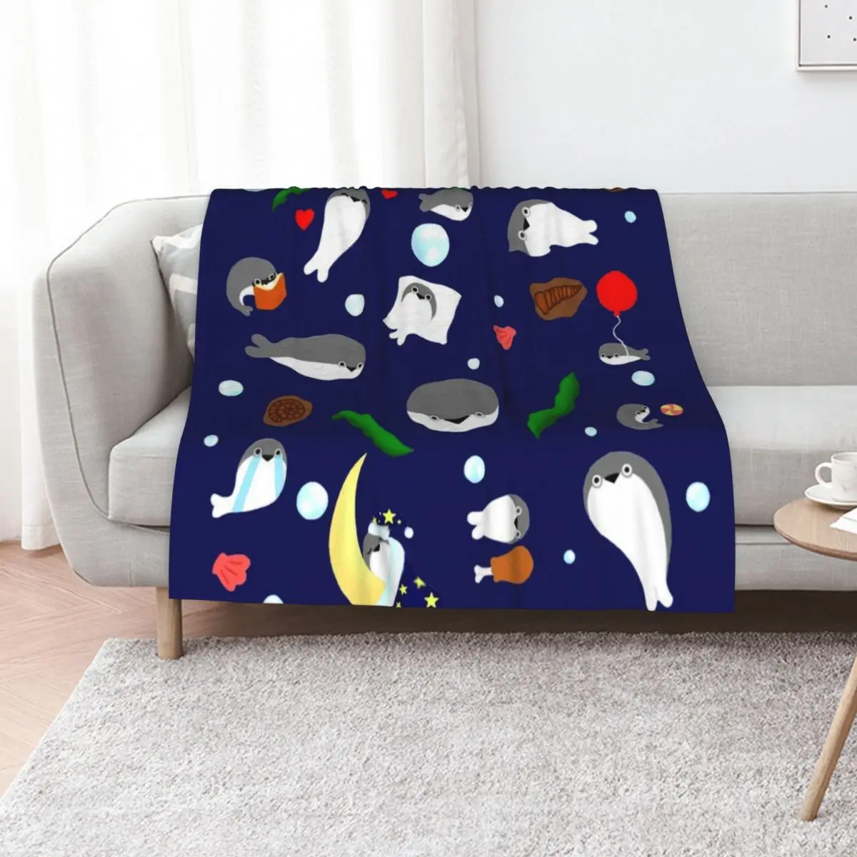 Sacabambaspis pattern Throw Blanket Color Fast Cozy Throw Blanket