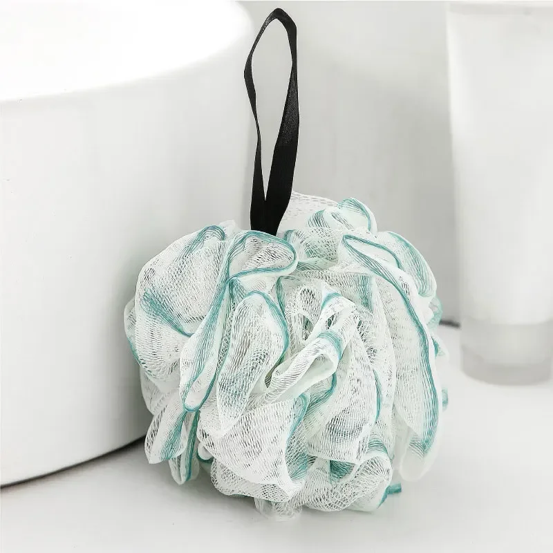 Soft Mesh Bath Sponge Balls spazzola per la pulizia in Nylon soffio per doccia detergente per il corpo scrubber esfolianti palla da bagno forniture per il bagno