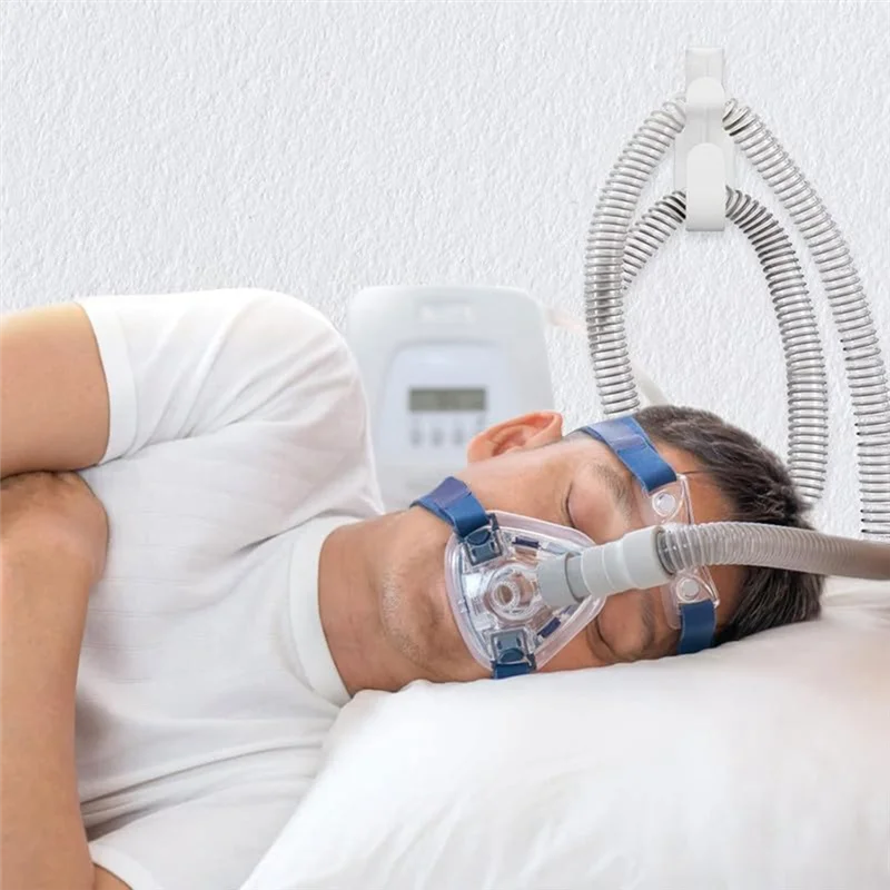 CPAP-slangreinigingsset - complete set bevat 7Ft flexibele CPAP-buisborstel, 7" CPAP-maskerborstel en 2 stuks slanghouderhaken