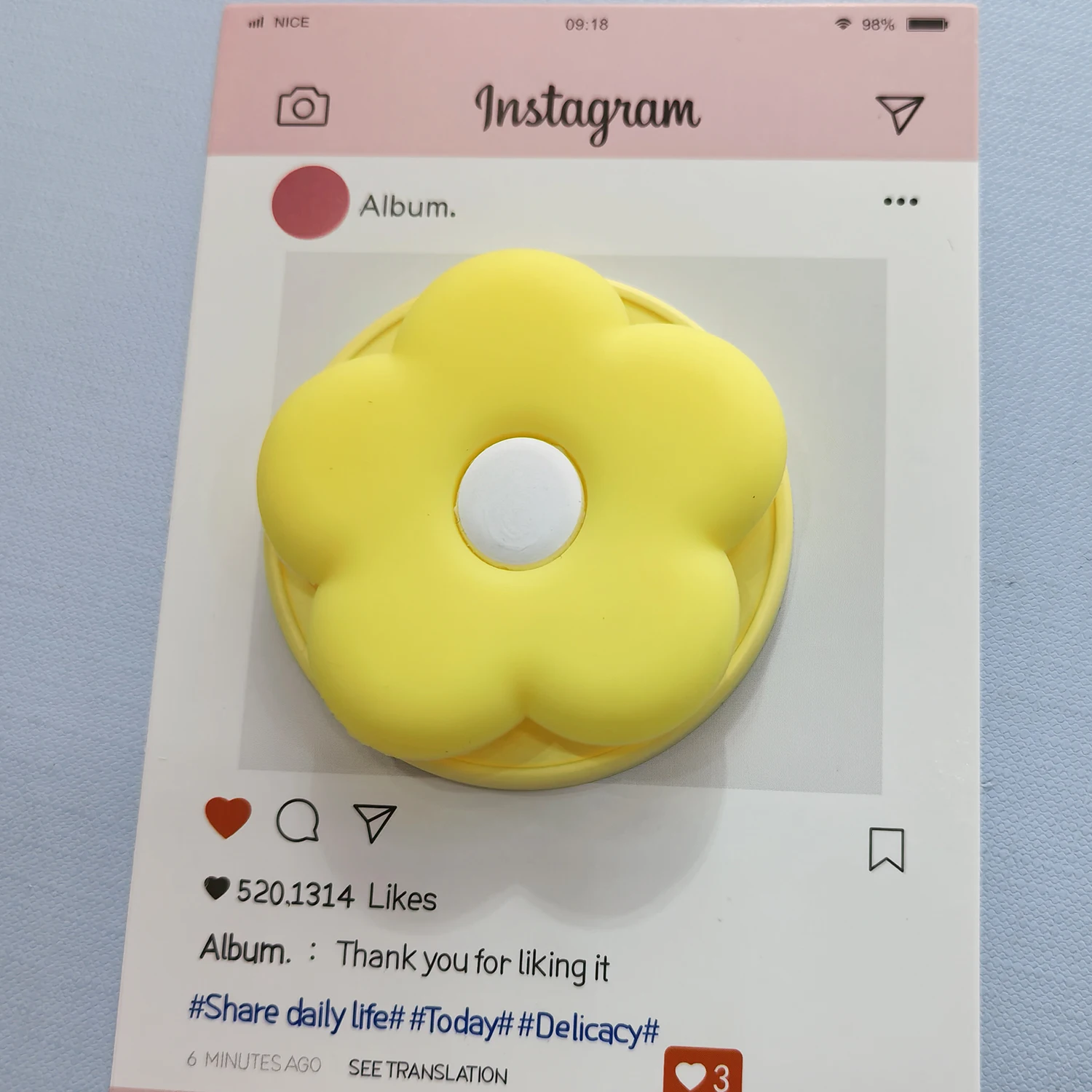 

Магнитный кронштейн с милым розовым цветком поддерживает чехол для беспроводной зарядки iPhone, поддерживает магнитный держатель телефона, поддержку ручки