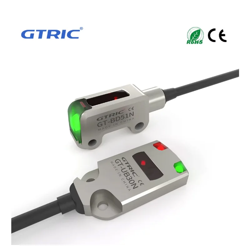 GT-UB30N GT-UB30P GT-BD51N GT-BD51P GT-BT51N GT-BT51P GTRIC Ultra small photoelectric sensor DC12-24V