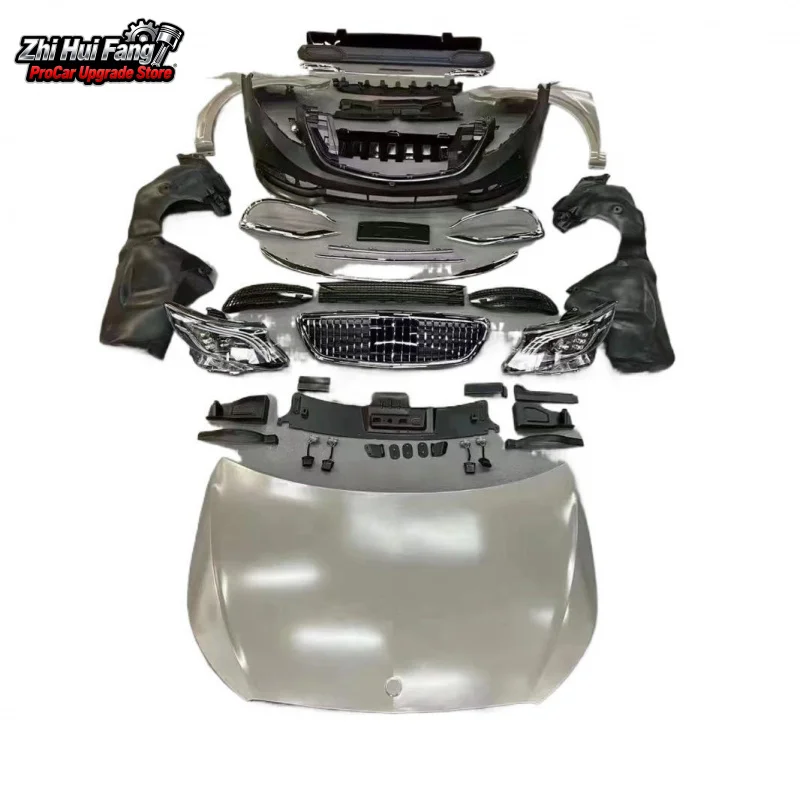 

Suitable for 06-15 Old Mercedes-Benz Vito Viano Modified Upgrade Maybach Full Body Kit Headlight Hood
