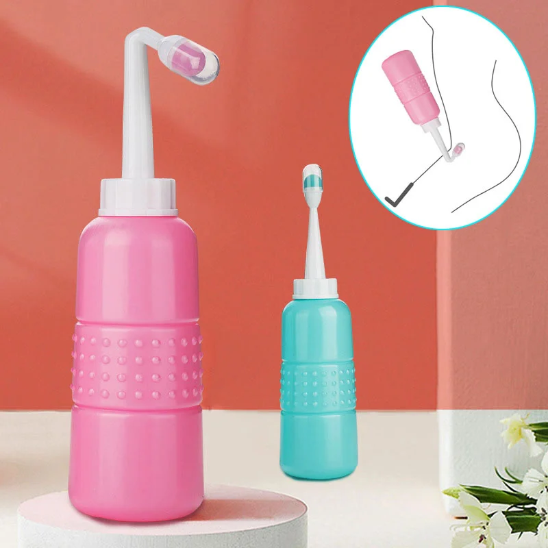 350/500ml Baby Showers Portable Handheld Bidet Sprayer for Pregnant Women Perineal Recovery Cleansing After Birth Hygiene Bottle