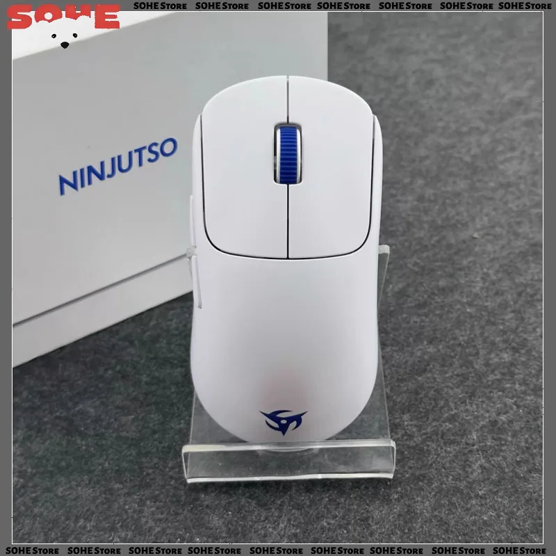NINJUTSO TEN Air Wireless Gaming Mouse 2.4GHz/Wired Dual Mode 8K 8000Hz Lightweight FPS Gaming Office Desktop Laptop Mouse