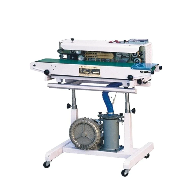 Continuous Cellophane Band Sealer with Nitrogen Flushing