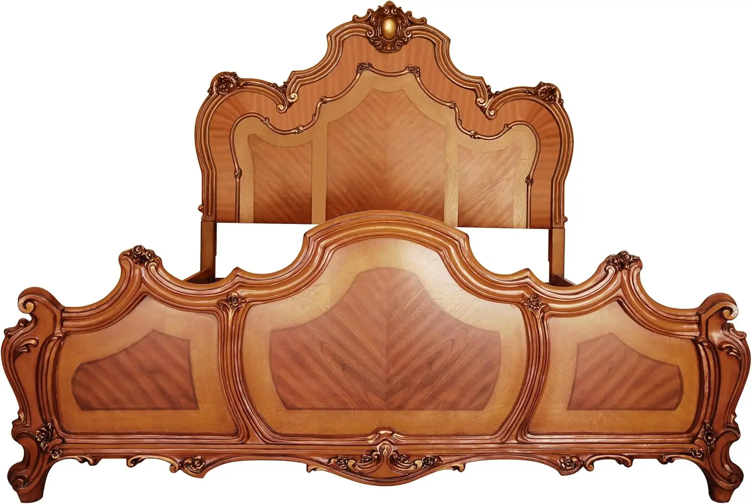 Cama King Califórnia, Móveis De Madeira, Ey Oak