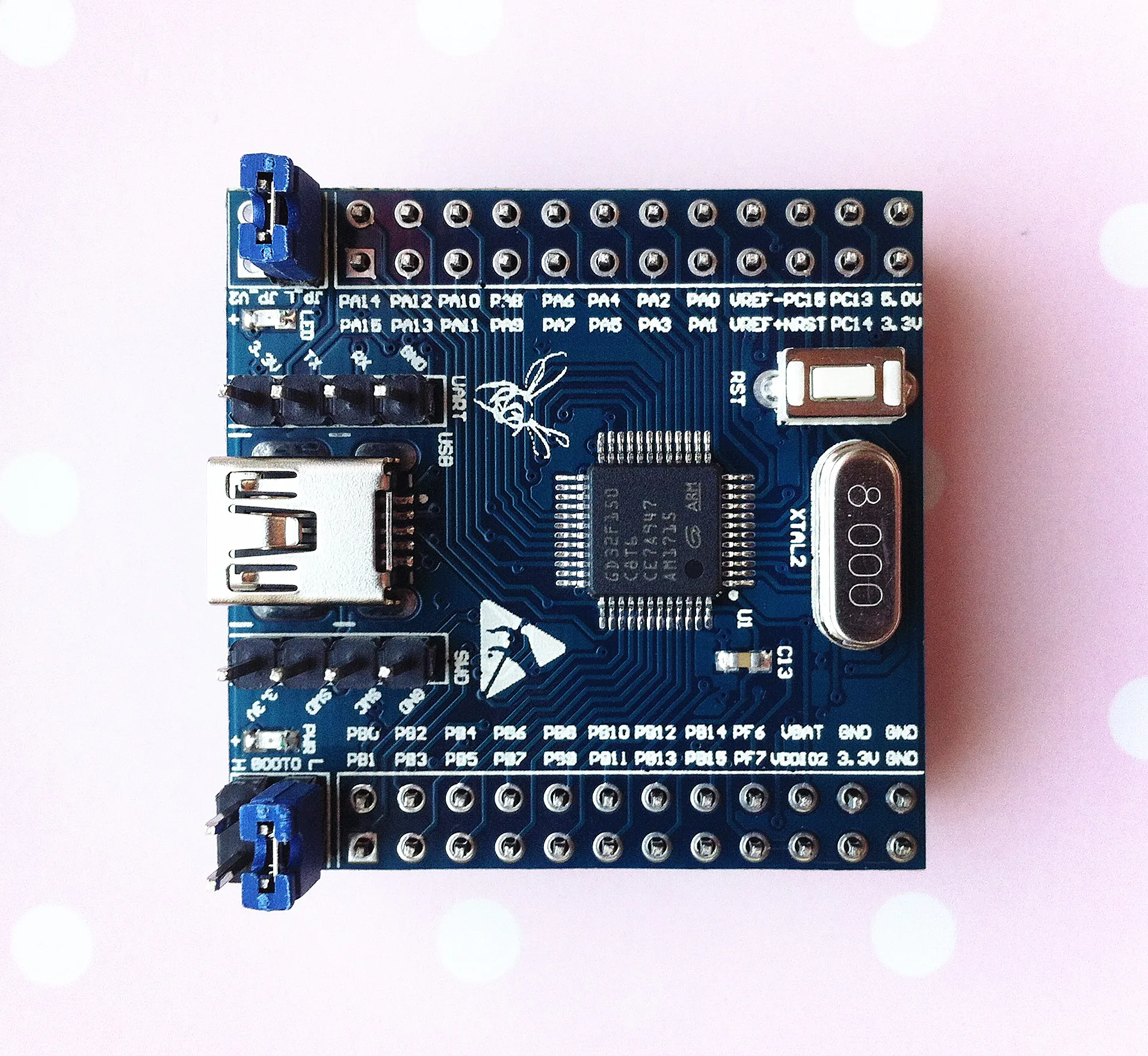 

Gd32f150 Core Board Minimum System Gd32f150c8t6 Development Board Mini Board Learning Board